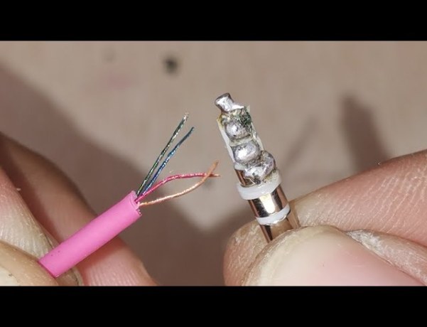cara sambung kabel headset yang putus
